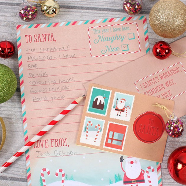 Christmas Letter To Santa Kit