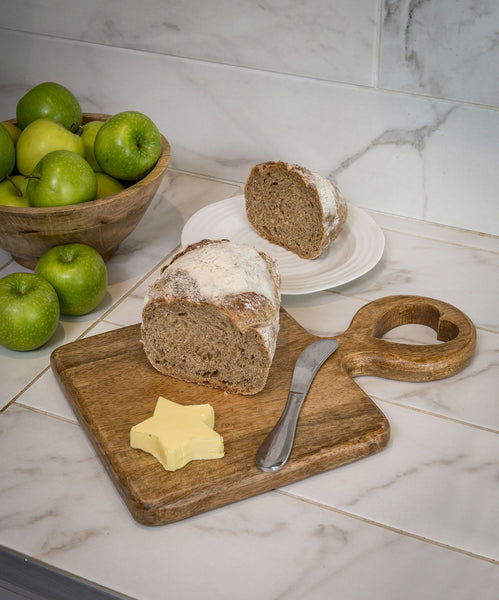 Smaller Chunky Heart Detail Chopping Board