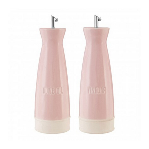 Set of Oil & Vinegar Dispensers - Pink