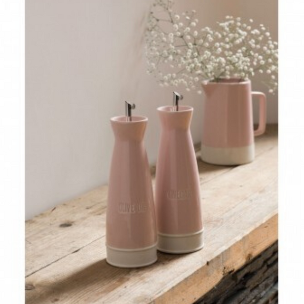 Set of Oil & Vinegar Dispensers - Pink